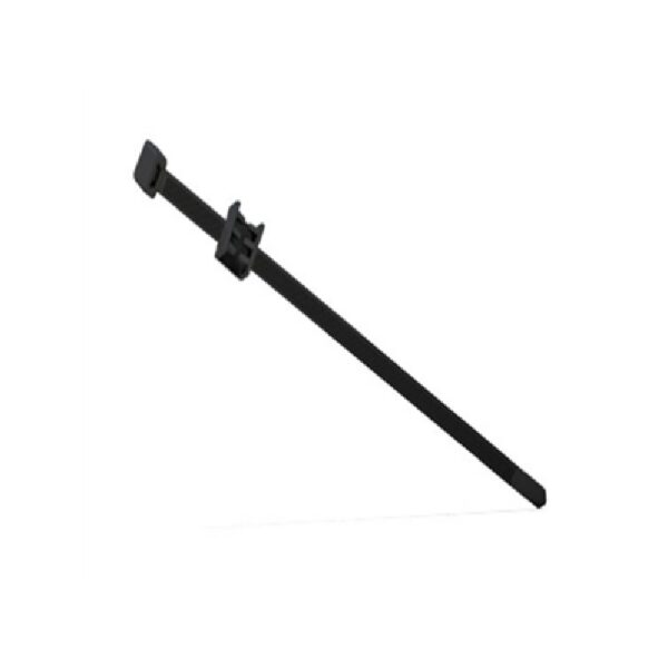 ironridge black cable tie edge clip