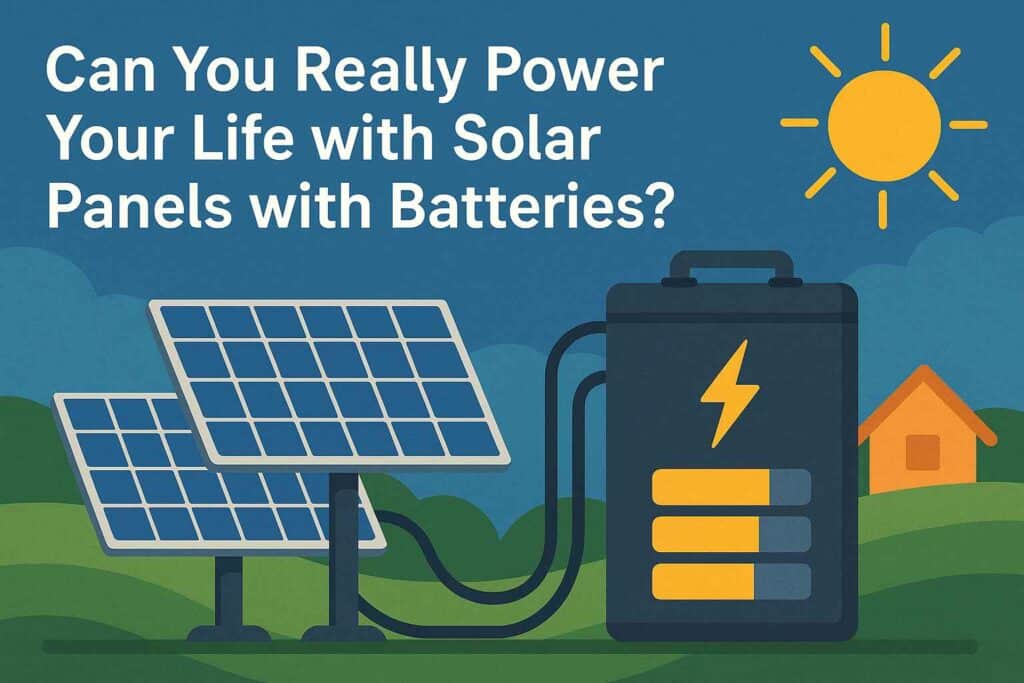 Can You Really Power Your Life with Solar Panel with Batteries?, Inverter without battery