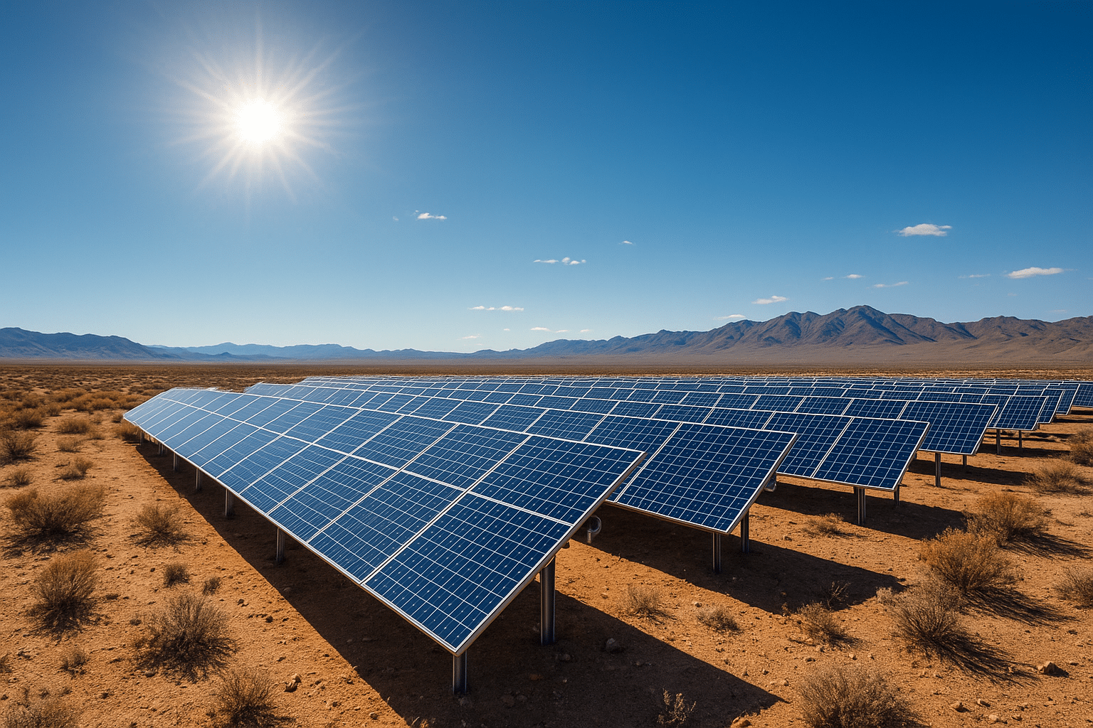 Nevada Solar Energy Title, Desert