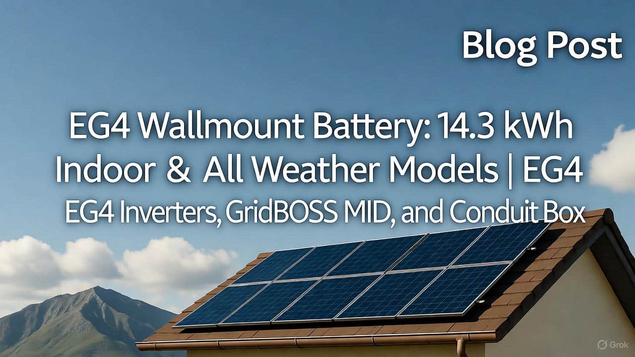 EG4 Wallmount Battery
