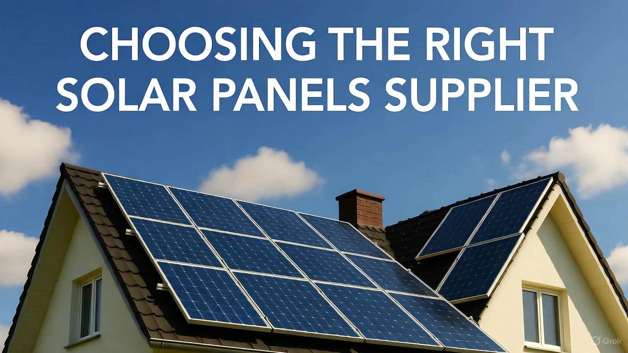 solar panels supplier