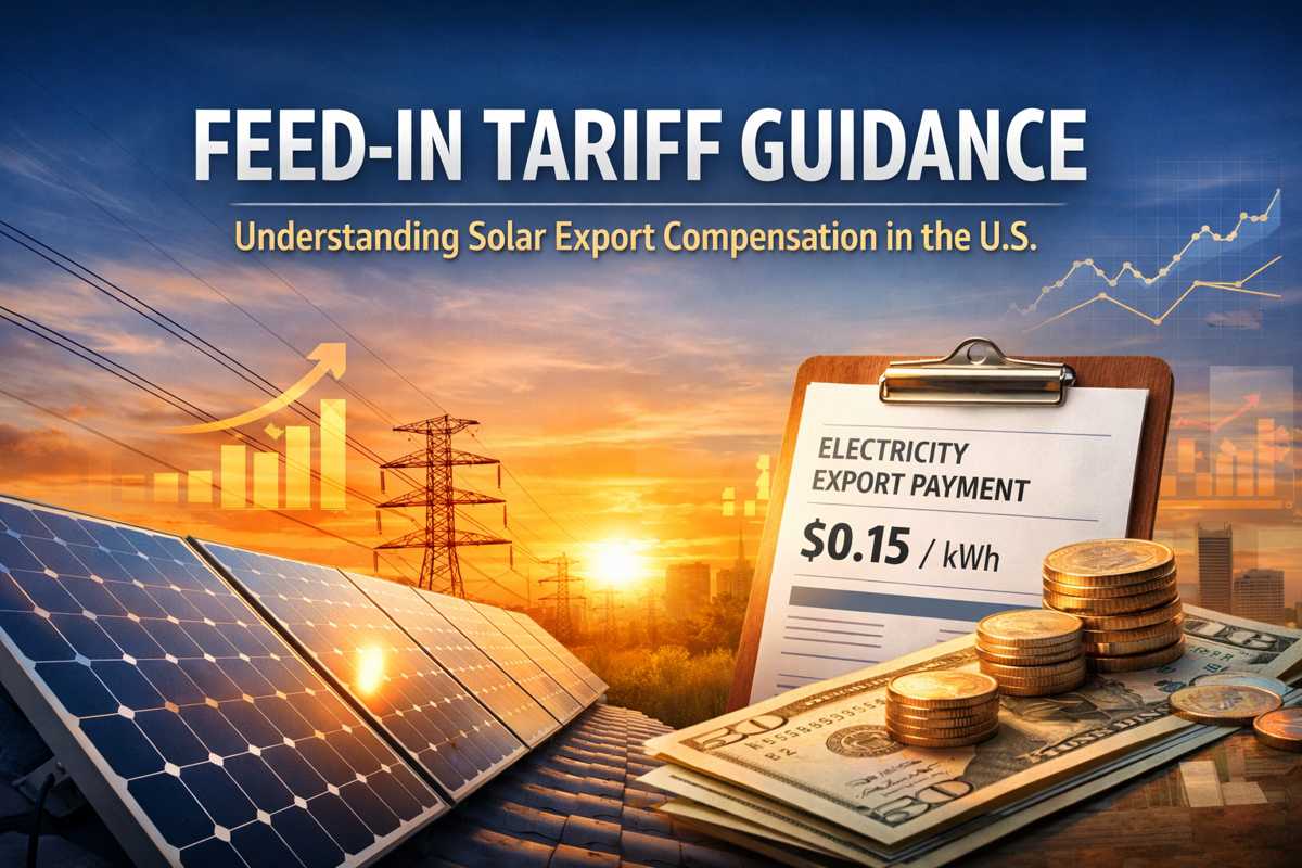 feed in tariff guidance