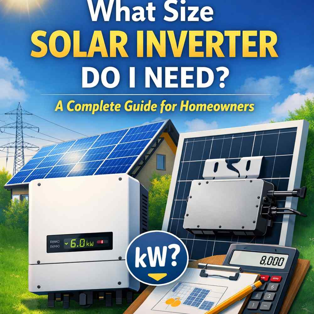 what size solar inverter do I need